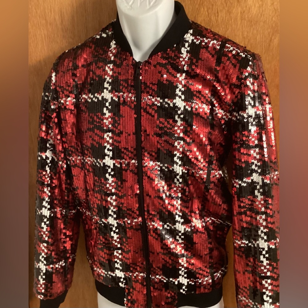 Boys Topman Tarquin Red Bomber Jacket Sz. XS